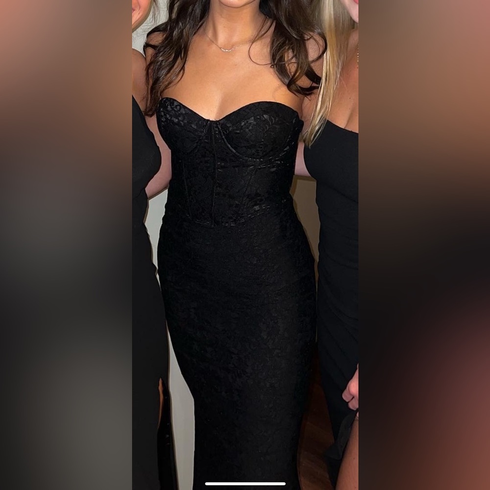 Club L London Lace Corset top gown